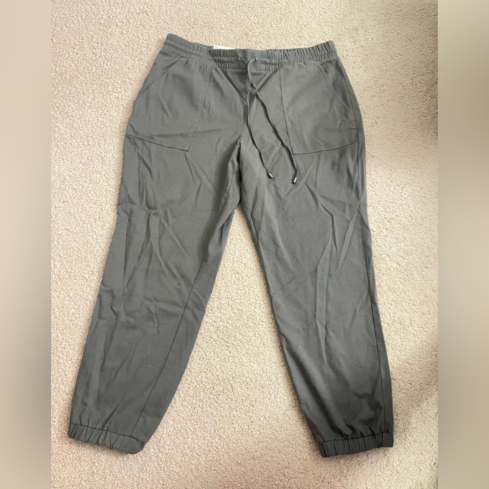 Women’s Gray Jogger Pants mid rise Brand new Nine West XL
